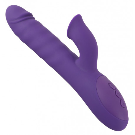 Sweet Smile Rabbit Perle Vibrator med Støde Funktion