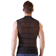 NEK Gennemsigtig Mesh Tanktop med Lynlås