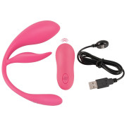 Sweet Smile Dobbelt Fjernbetjent Vibrator Æg