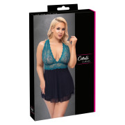 Cottelli Curves Turkis Babydoll med Blonde