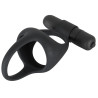 Black Velvets Vibrerende Testikel og Penis Ring