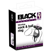 Black Velvets Vibrerende Testikel og Penis Ring