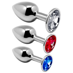 Alive BDSM Line Metal Plug Kit