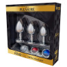 Alive BDSM Line Metal Plug Kit
