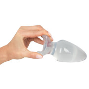 Crystal Clear Big Plug Stor Buttplug
