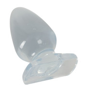 Crystal Clear Big Plug Stor Buttplug