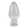 Crystal Clear Big Plug Stor Buttplug
