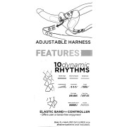 You2Toys Vibrerende Dobbelt Thruster Strapon