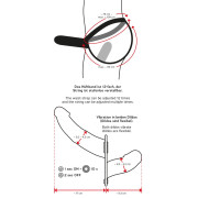 You2Toys Vibrerende Dobbelt Thruster Strapon
