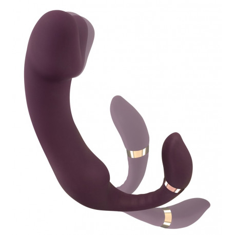 Javida Bankende Vibrator med Justerbar Klitoris Vibrator