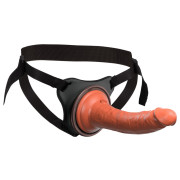 King Cock Elite Comfy Body Dock Strap-On Harness Kit med Dildo