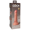 King Cock Elite Dual Density Silikone Vibrator