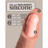 King Cock Elite Dual Density Silikone Vibrator