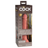 King Cock Elite Dual Density Fjernbetjent Realistisk Vibrator