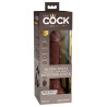 King Cock Elite Dual Density Fjernbetjent Realistisk Vibrator