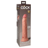 King Cock Elite Dual Density Dildo 22 cm