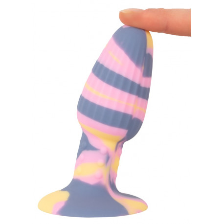 You2Toys Triple Color Silikone Buttplug