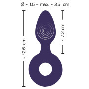 Sweet Smile Ergonomisk Buttplug med Vibrator