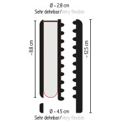 Stroker Super Blød Masturbator med Bullet Vibrator