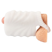 Stroker Super Blød Masturbator med Bullet Vibrator