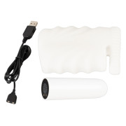 Stroker Super Blød Masturbator med Bullet Vibrator