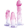 Crystal Clear Anal Dildo Trænings Sæt