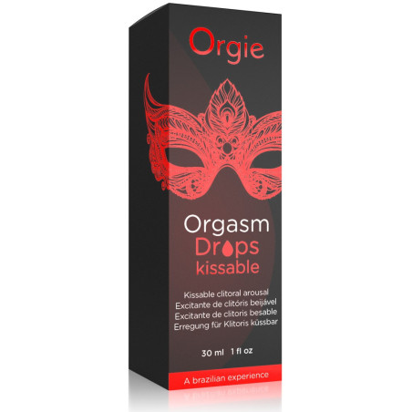 Orgie Orgasm Drops Kissable Intimgel