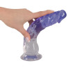 Crystal Clear Stor Dildo med Sugekop