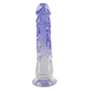 Crystal Clear Stor Dildo med Sugekop