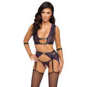 Cottelli Bondage Lingeri Sæt med Bundløse Trusser