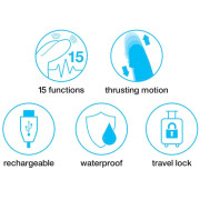 Happy Rabbit Opladelig Rabbit Støde Vibrator