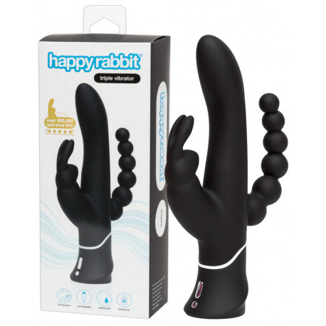 Happy Rabbit Triple Opladelig Vibrator