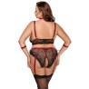 Cottelli Bondage Curve Longline Lingeri Sæt