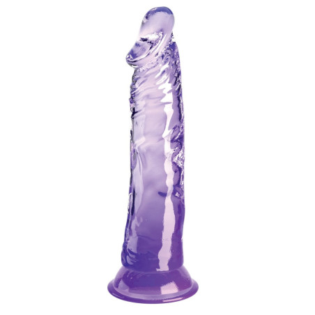 King Cock Clear Color Dildo med Sugekop