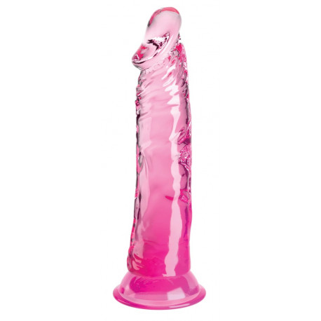 King Cock Clear Color Dildo med Sugekop