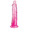 King Cock Clear Color Dildo med Sugekop