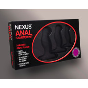 Nexus Anal Starter Buttplug Kit 