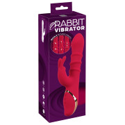 You2Toys Rabbit Vibrator med 3 Bevægelige Ringe