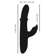 You2Toys Rabbit Vibrator med Bevægeligt Skaft 