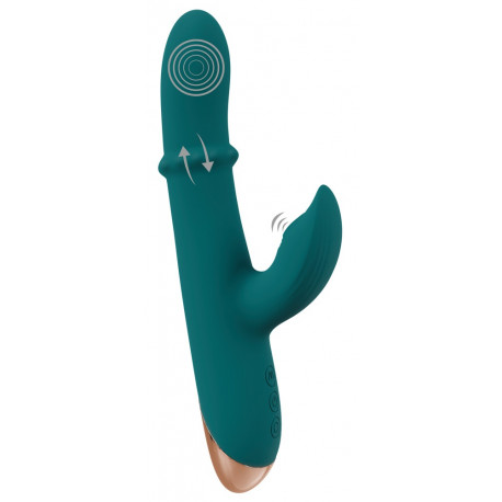 You2Toys Rabbit Vibrator med Bevægeligt Skaft 