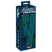 You2Toys Rabbit Vibrator med Bevægeligt Skaft 