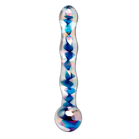 Icicles No 8 håndlavet Glas Dildo