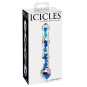 Icicles No 8 håndlavet Glas Dildo