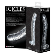 Icicles No 60 Håndlavet Glas Dildo