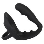 Black Velvets Silikone Testikel Penisring og Anal Plug