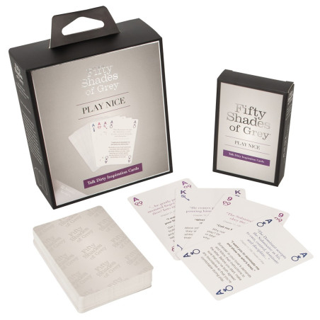 Fifty Shades Of Grey Play Nice Talk Dirty Inspiration Cards
