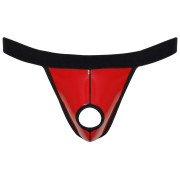 Svenjoyment Showmaster Rød Åben Lak G-streng