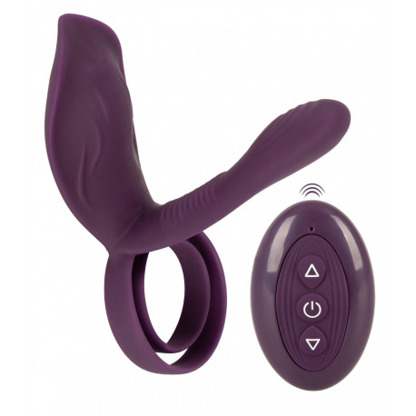 Couples Choice Fjernbetjent Dobbelt Multi Par Vibrator