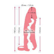 nature Skin 2-i-1 Penis Forlænger og Masturbator