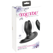 XouXou Vibrating Expander Butt Plug